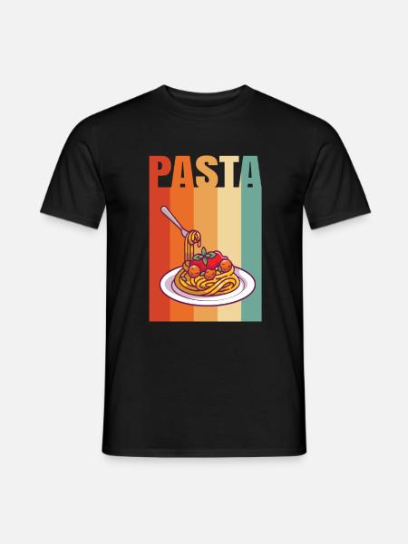Retro Noodles - Men's T-Shirt - black