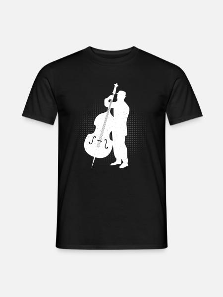 Cello Funny Gift Viola - Men's T-Shirt - black