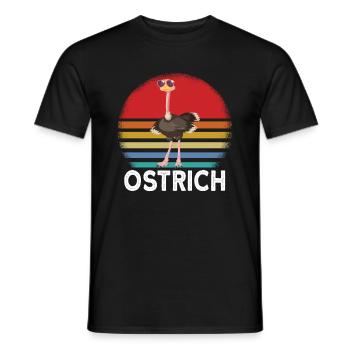 Strauss Sunglasses - Men's T-Shirt - black - Front - AI Model Male 178 light (178cm)