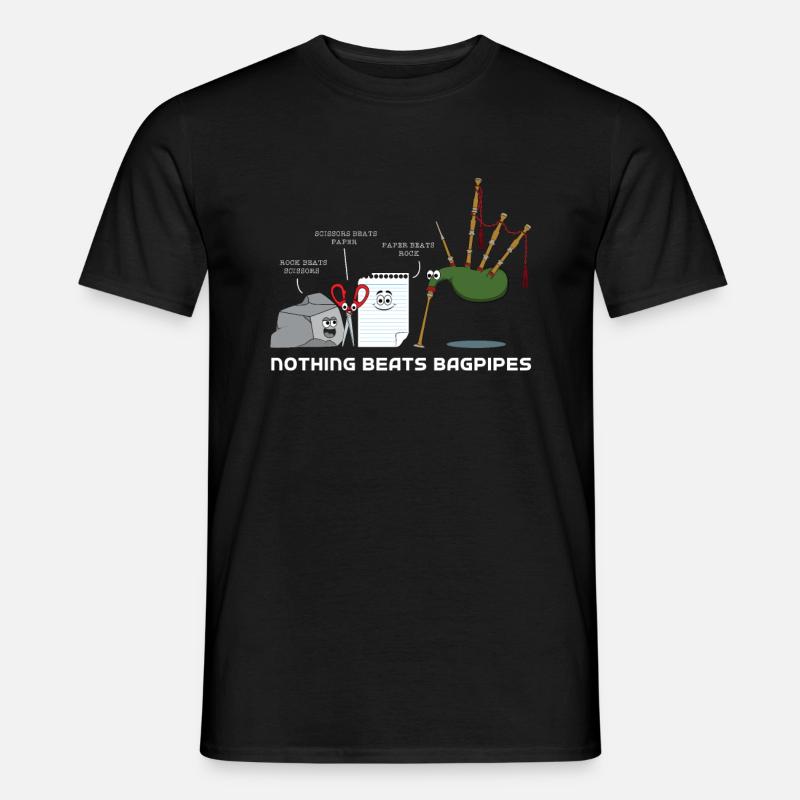 Cornemuse - T-shirt homme - noir