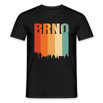 Die Schönheit von Brno Brünn - Männer T-Shirt - Schwarz - Vorne - AI Model Male 178 light (178cm)