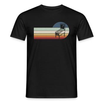 Flipper - T-shirt homme - noir - Devant - AI Model Male 178 light (178cm)