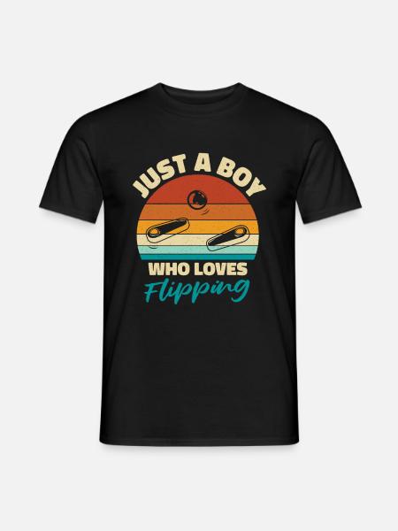Pinball - Männer T-Shirt - Schwarz