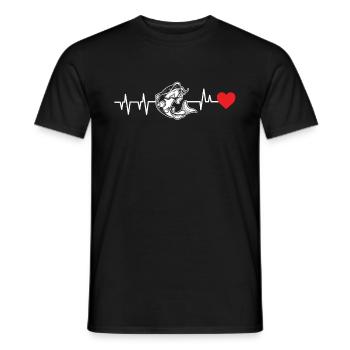 Catfish Fish Fishing Gift - Men's T-Shirt - black - Front - AI Model Male 178 light (178cm)