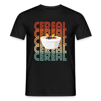Muesli - T-shirt homme - noir - Devant - AI Model Male 178 light (178cm)