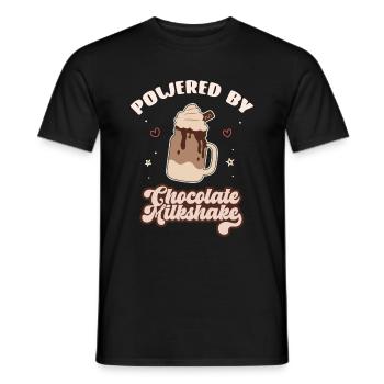 Milkshake Milk Drink Milk Gift - Men's T-Shirt - black - Front - AI Model Male 178 light (178cm)