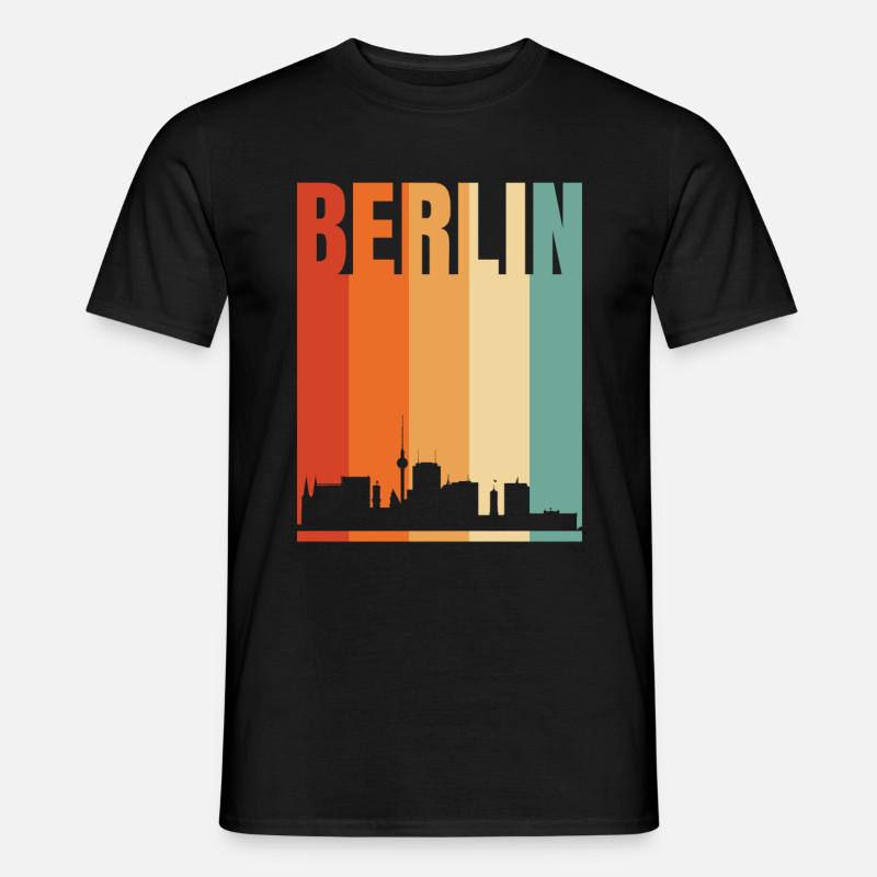 Berlin - Männer T-Shirt - Schwarz
