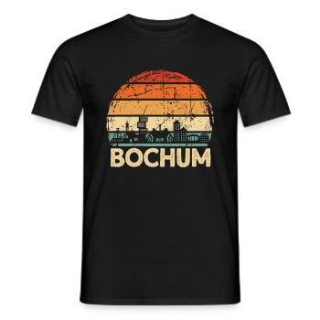 Bochum - T-shirt homme - noir - Devant - AI Model Male 178 light (178cm)
