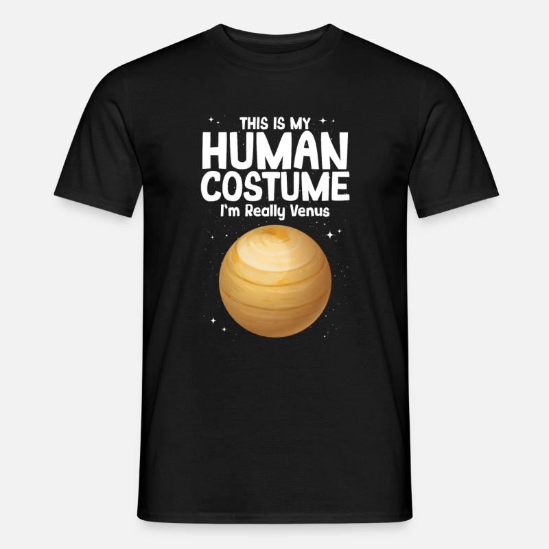Venus - Männer T-Shirt - Schwarz