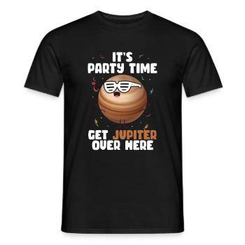 Jupiter - Men's T-Shirt - black - Front - AI Model Male 178 light (178cm)