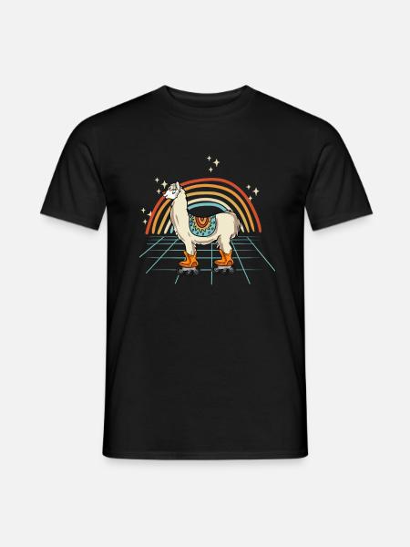 Inline Skating Inline Skating Gift - Men's T-Shirt - black