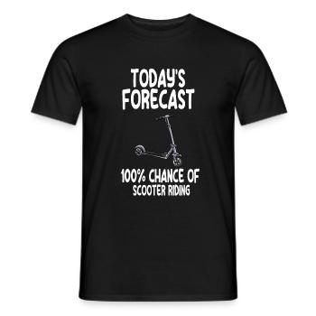 Scooter Scooter Scooter Gift - Men's T-Shirt - black - Front - AI Model Male 178 light (178cm)