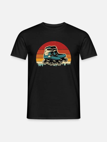 Inline Skating Inline Skating Gift - Men's T-Shirt - black