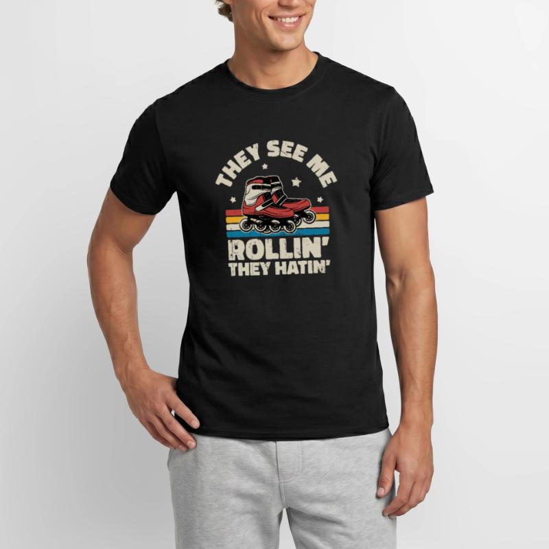 Inline Skating Inline Skating Gift Men's T-Shirt