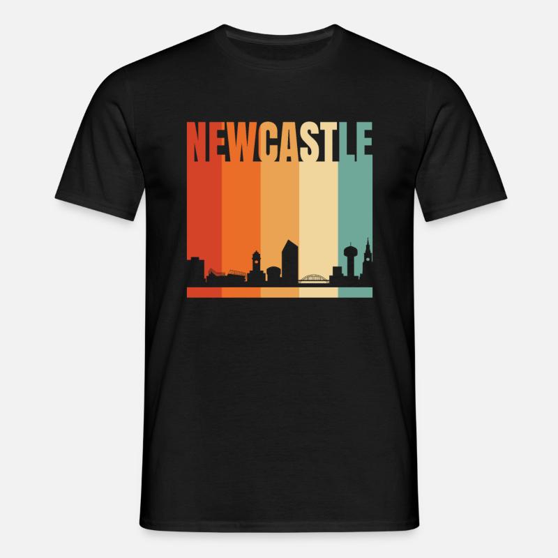 Newcastle - Männer T-Shirt - Schwarz