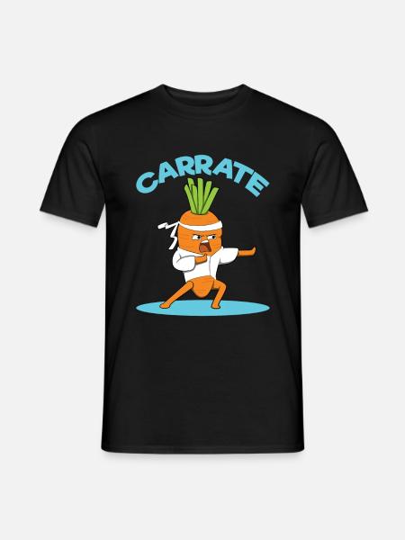 Karrotte - Männer T-Shirt - Schwarz