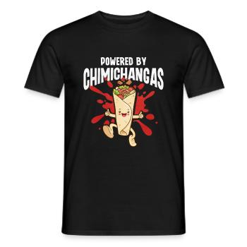 Chimichangas Chimichanga Burrito Mexikanisches Ess - Männer T-Shirt - Schwarz - Vorne - AI Model Male 178 light (178cm)