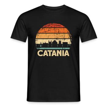Catane - T-shirt homme - noir - Devant - AI Model Male 178 light (178cm)
