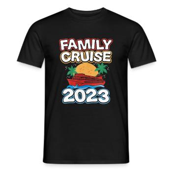 Cruise - Men's T-Shirt - black - Front - AI Model Male 178 light (178cm)