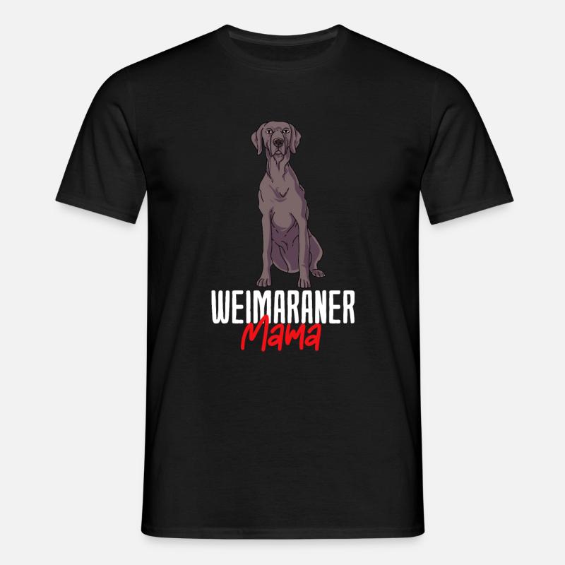 Weimaraner - Men's T-Shirt - black