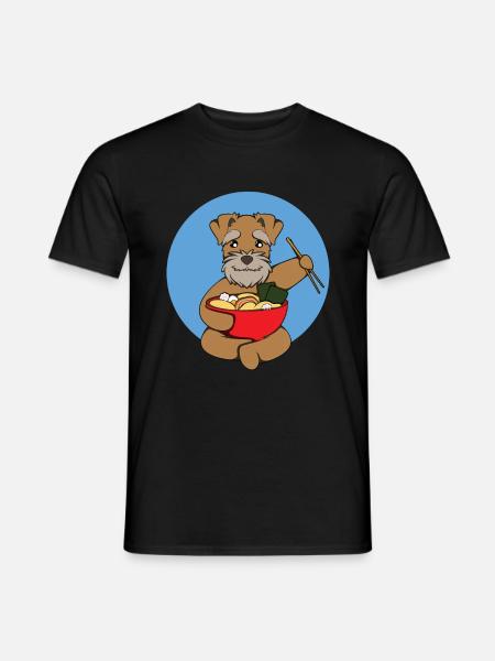 Miniature Schnauzer - Men's T-Shirt - black