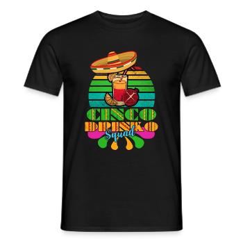 Cinco De Mayo - Men's T-Shirt - black - Front - AI Model Male 178 light (178cm)