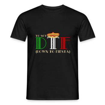 Cinco De Mayo - Men's T-Shirt - black - Front - AI Model Male 178 light (178cm)