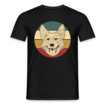 Bouvier australien - T-shirt homme - noir - Devant - AI Model Male 178 light (178cm)