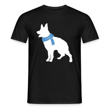 Bouvier australien - T-shirt homme - noir - Devant - AI Model Male 178 light (178cm)
