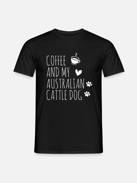 Australian Cattle Dog - Men's T-Shirt - black