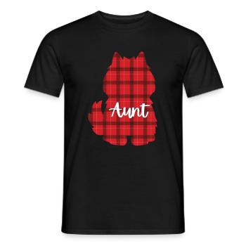 Chien esquimau américain - T-shirt homme - noir - Devant - AI Model Male 178 light (178cm)