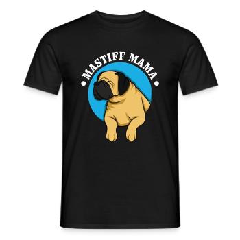 Mastiff - Männer T-Shirt - Schwarz - Vorne - AI Model Male 178 light (178cm)