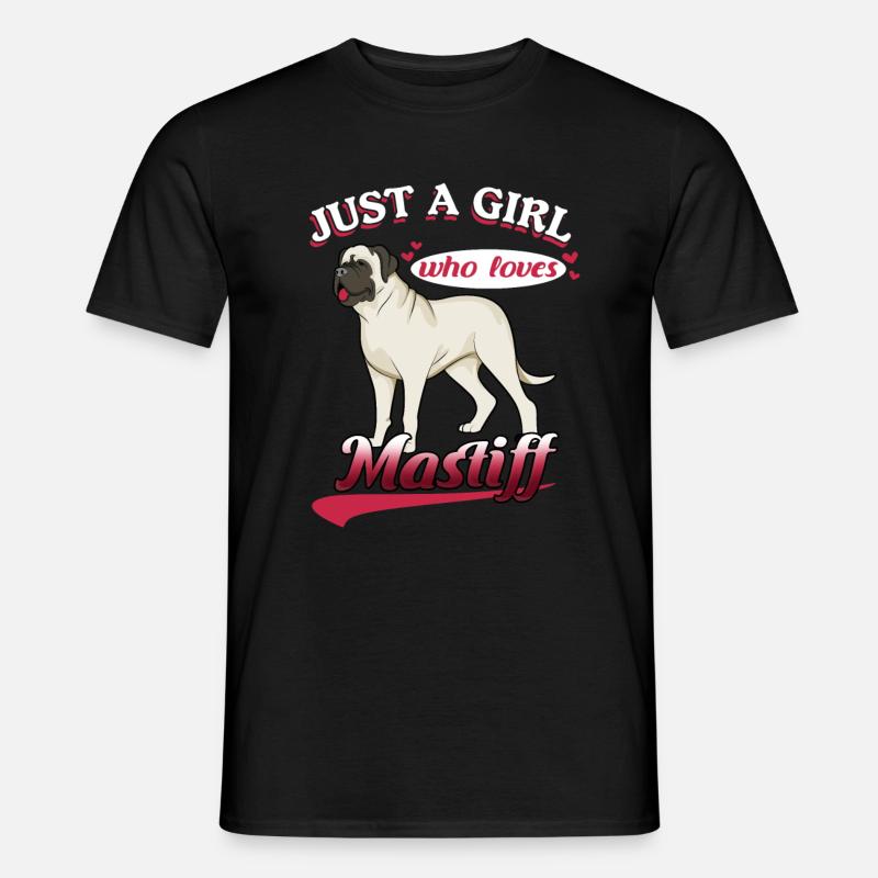 Mastiff - Männer T-Shirt - Schwarz