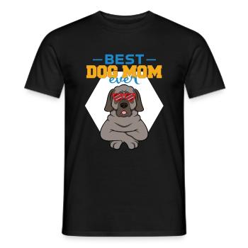 Mastiff - Männer T-Shirt - Schwarz - Vorne - AI Model Male 178 light (178cm)