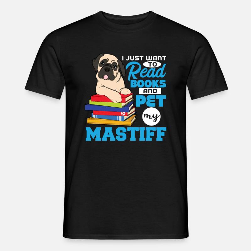 Mastiff - Männer T-Shirt - Schwarz
