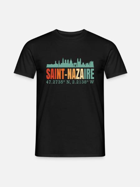 Saint-Nazaire - Men's T-Shirt - black