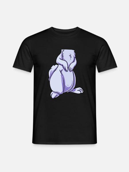 Rabbit Costume - Men's T-Shirt - black