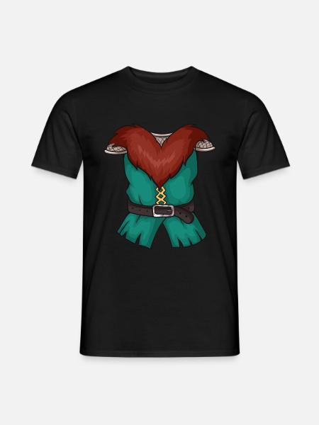 Viking costume - Men's T-Shirt - black