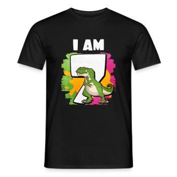 7e anniversaire - T-shirt homme - noir - Devant - AI Model Male 178 light (178cm)