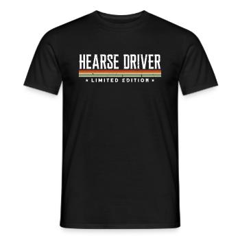Hearse Driver Limited Edition - Men's T-Shirt - black - Front - AI Model Male 178 light (178cm)