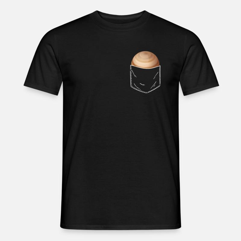 Jupiter - Männer T-Shirt - Schwarz