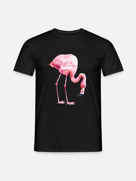 Flamingo - Men's T-Shirt - black
