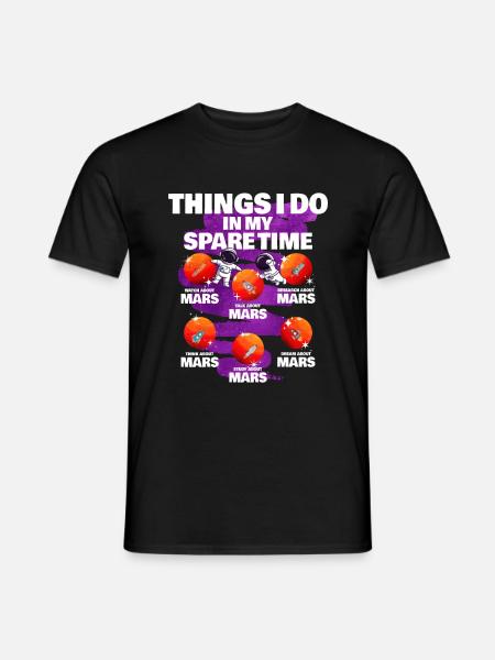 Mars - Men's T-Shirt - black
