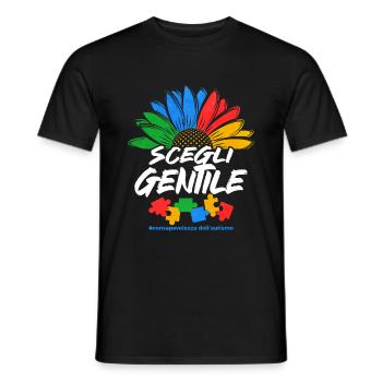 Cadeau autisme autisme - T-shirt homme - noir - Devant - AI Model Male 178 light (178cm)