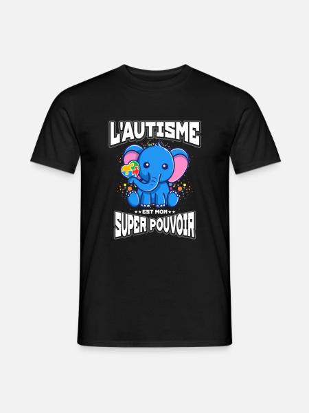 Autism Autism Gift - Men's T-Shirt - black