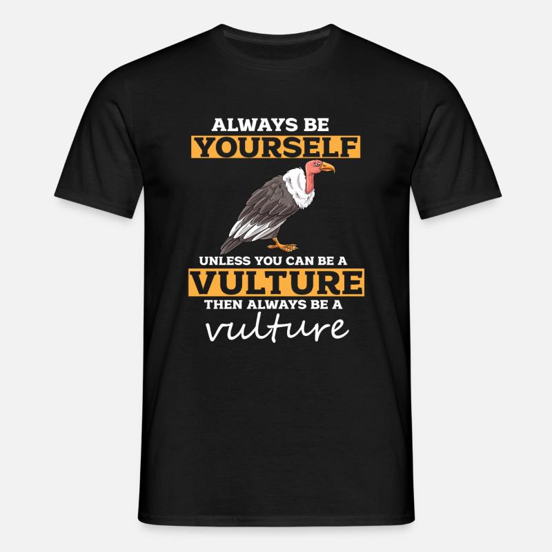Aasgeier - Männer T-Shirt - Schwarz