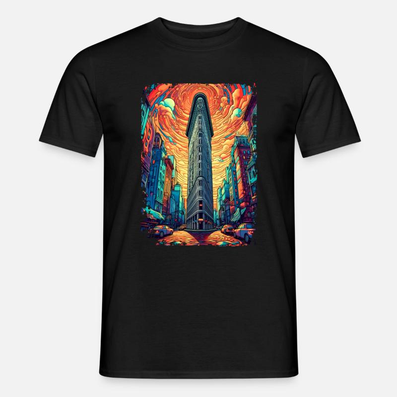 New York - Männer T-Shirt - Schwarz