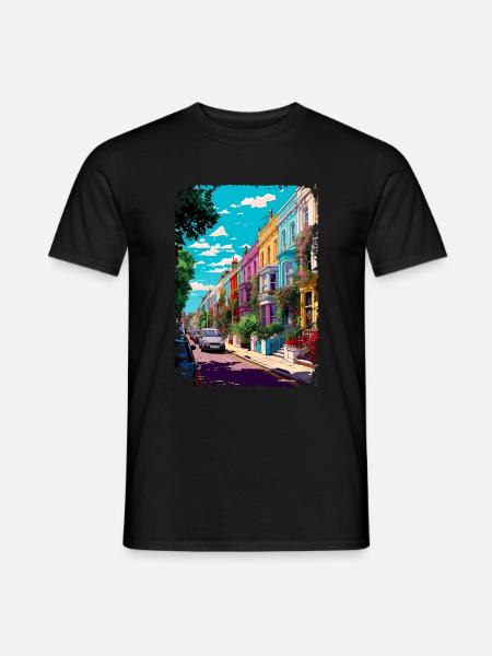 London - Men's T-Shirt - black
