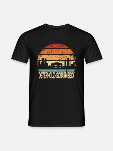 Osterholz-Scharmbeck - Men's T-Shirt - black