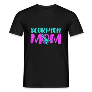 Scorpion - Männer T-Shirt - Schwarz - Vorne - AI Model Male 178 light (178cm)